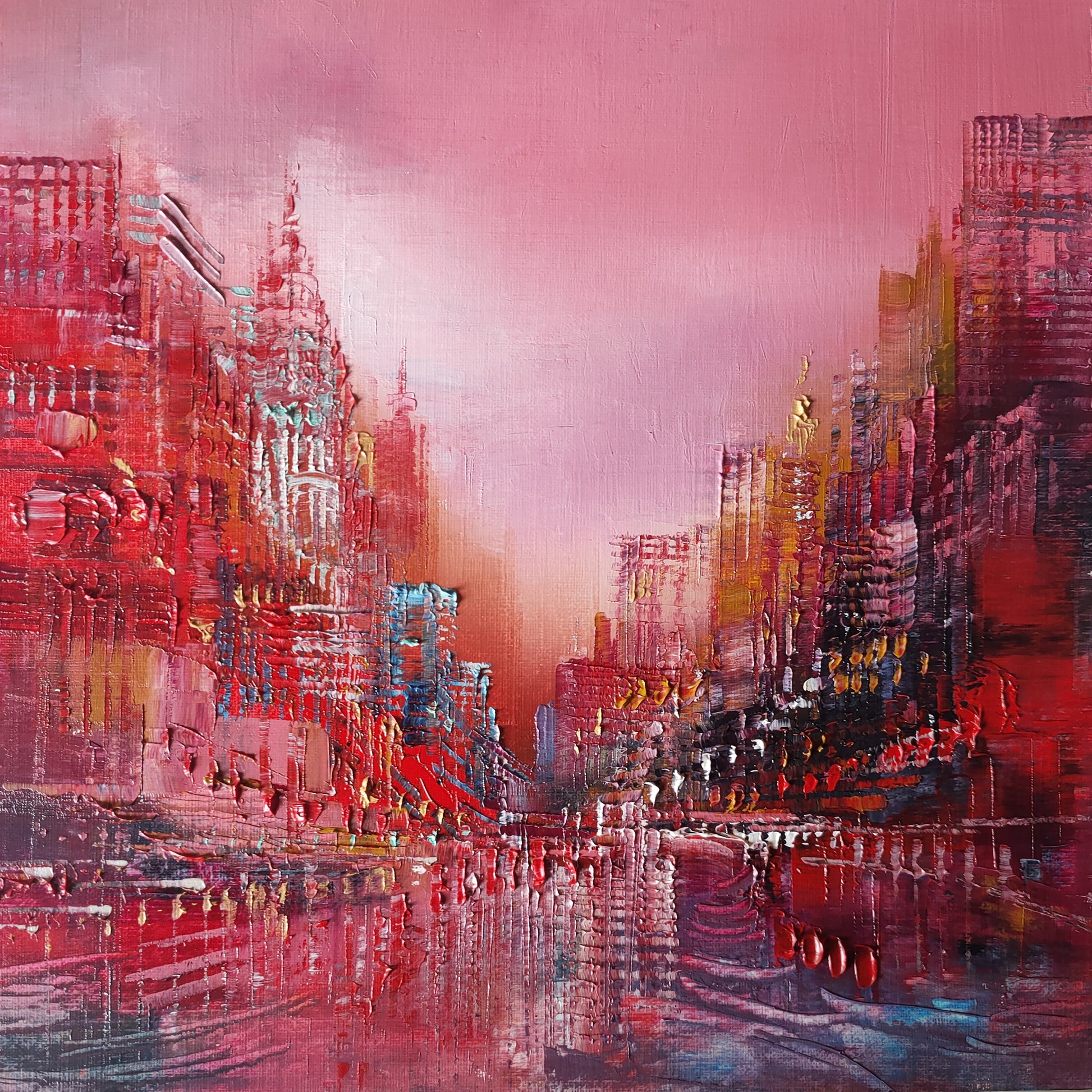 Incandescente - peinture originale urbaine - Emmanuelle Levesque
