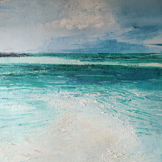 Plage du Dossen - 25x25 cm